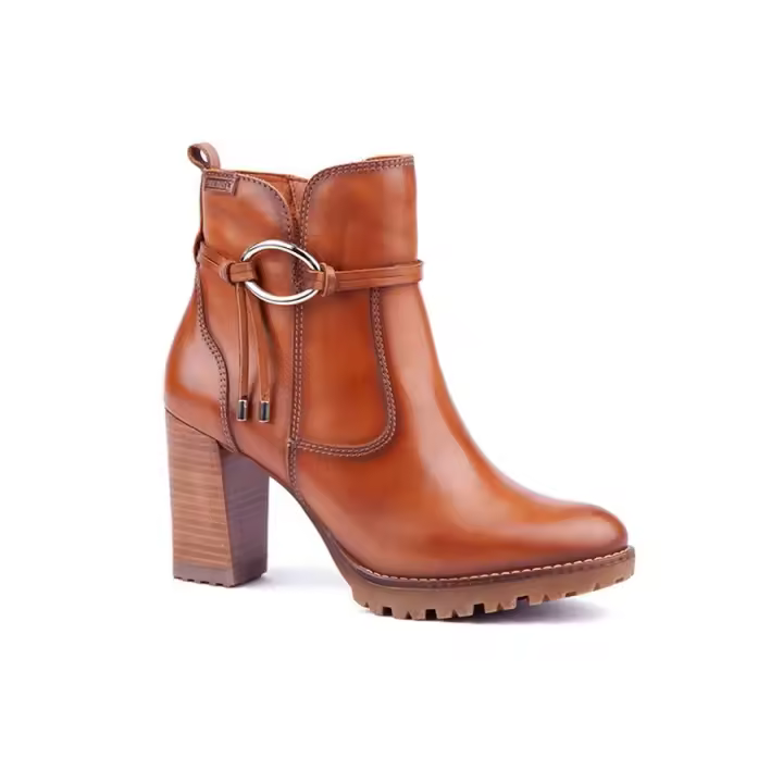 Pikolinos Connelly W7M-8542 Brandy botin de piel de mujer - 1
