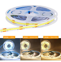 Tira De Luz LED Ajustable COB 320LEDs/M DC24V 5M 10M Con Control Remoto RF Alta Luminosidad Para Decoración De Cocina Y Habitaciones - details 7