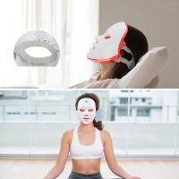 Máscara De Belleza LED Fotón Recargable Con Siete Colores Instrumento De Belleza Para El Hogar Rejuvenecimiento De Piel Levantamiento Y Blanqueamiento Facial - details 1