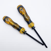 Juego De Destornilladores De 2 En 1 Con Mango Corto Telescopio Magnético Herramienta Doméstica Multifuncional Slotted Cross Chrome-Vanadio - details 2