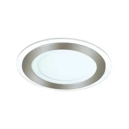CRISTAL RECORD Downlight LED 12W Kairo Plus Redondo Níquel CCT - Iluminación Empotrable - 1