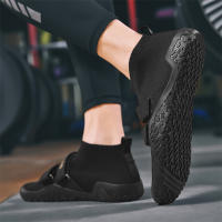 Zapatos De Halterofilia Para Hombres Y Mujeres Zapatillas De Gimnasio Entrenador Cruzado Calzado De Pesas Deadlift Suela De Goma Sin Cubierta Superior Material Sintético - details 18
