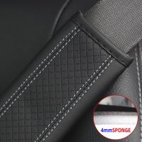 Almohadilla De Cinturón De Seguridad De Cuero PU Para Coche Cubierta De Hombro Transpirable Protección Accesorios De Automóvil Interior - details 8