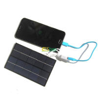 Panel Solar USB Portátil 5W 5V Cargador Rápido Para Exteriores Generador De Energía Solar Polícrata Para Viajes Y DIY - details 3