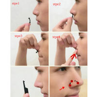 Set De 6 Piezas Herramienta De Masaje Para La Nariz 3 Tamaños Inclusivos Clip Corrector De Nariz Sin Dolor Kit De Herramientas Para El Rostro - details 0