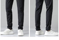 Pantalones De Correr Para Hombre Pantalones Casuales De Verano Transpirables Y Secado Rápido De Seda De Hielo Con Cintura Elástica Estilo Deportivo Pantalones De Rodilleras - details 9