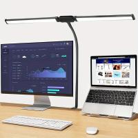 Lámpara De Escritorio LED Con Protección Ocular 3 Modos Y 10 Niveles De Brillo Adaptador USB Para Lectura Aprendizaje Exhibición Oficina - details 2