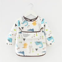 Bebé Bibs Impermeables Con Mangas Largas Para Bebés Recién Nacidos Disfraz Inverso Ropa Protectora De Alimentación Para 0-2 Años Indumentaria Infantil Unisex Estilo Moda - details 9