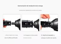 Llave de Impacto Eléctrica 600N Sin Escobillas - Carga Rápida, Torque Profesional para Talleres y Construcción (Tecnología Alemana, Durabilidad Industrial) - details 8