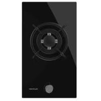 Cecotec Bolero Squad G 1200S Glass Black Placa de gas 1 fuego acabado en cristal negro parrillas individuales de hierro fundido potencia de 3 5kW - details 2