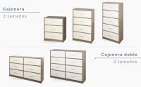 ómoda cajones , cómoda blanca, cómoda madera