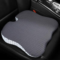 Cojín De Asiento De Coche De Memoria De Algodón Con Estructura De Cítralo Para Mayor Comodidad Y Ventilación 3D Malla Gruesa - details 5