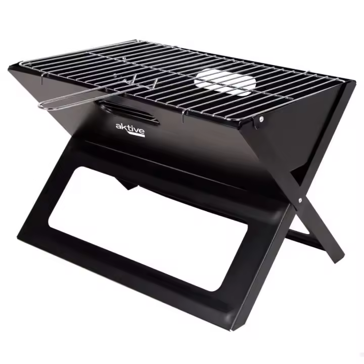 Aktive Barbacoa Rectangular Portátil Plegable - 1