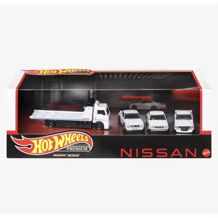 Hot Wheels 2023 Premium Nissan Skyline Diorama Set - 1
