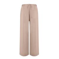 Pantalones Anchos Para Mujer Cintura Alta Elástica Trasera Negocios Casual Largo Pantalones Regulares De Pierna Recta Para Otoño/Invierno - details 47