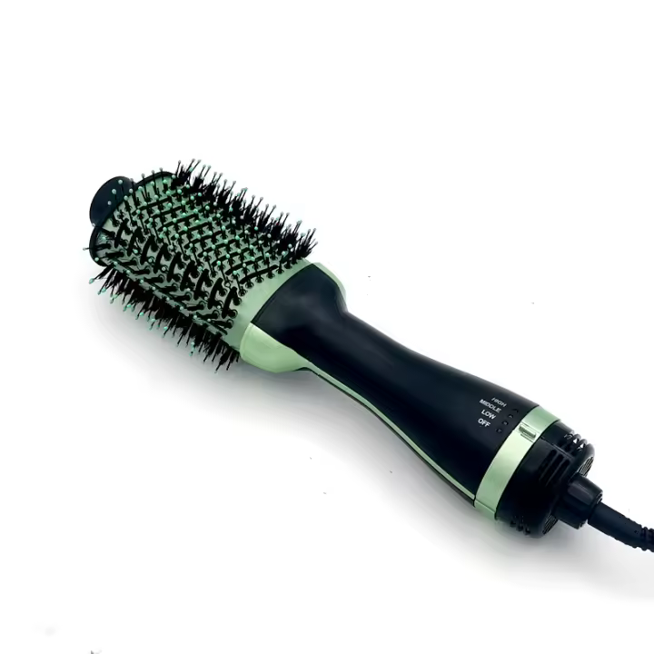 Secador de pelo en uno, secador de pelo 4 en 1 y moldeador voluminizador with Iones negativos de - 1