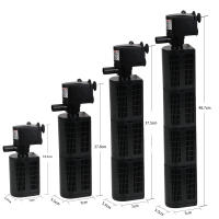Bomba De Agua Para Acuario Ultra Tranquila 12W 18W 25W 35W Con Filtro Interno 3 En 1 Potente Bomba De Filtración Para Tanque De Peces - details 7