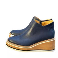 SP Nuevas Botas de otoño E invierno y Botines desatados para Mujer, BOTAS Chelsea de Suela Gruesa y Tacón bajo, BOTAS de moda, Zapatos de mujer de talla Grande. - details 2