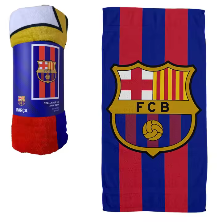 Roger Toalla Microfibra F.C.Barcelona Oficial Regalos - 1