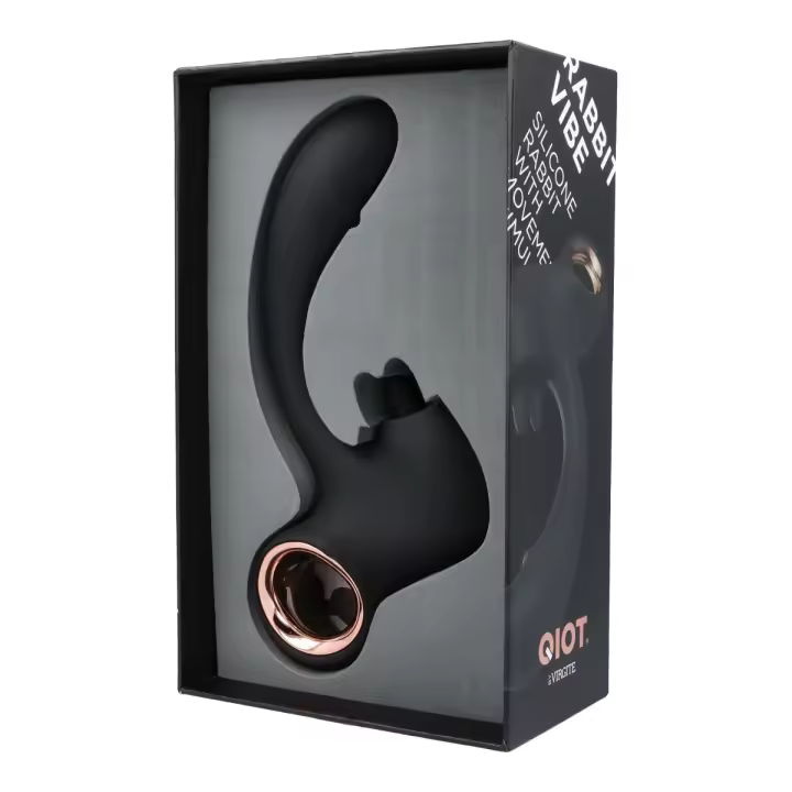 VIRGITE QIOT RABBIT VIBE ESTIMULADOR VAGINAL CLITORIS RABBIT MODEL 1 JUGUETES SEXUALES - 1