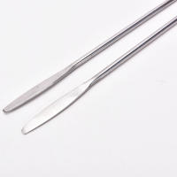 Herramienta De Maquillaje Y Nail Art Palanca De Acero Inoxidable Para Mezclar Crema De Pulverizar Y Blanquear Paleta De Espátulas Y Palitos - details 7