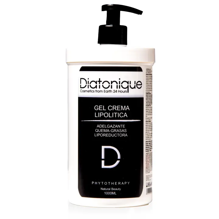 Gel Slim Liporeductor Quema Grasas - Diatonique - Vientre Plano - Tratamiento Corporal para Reducción de Grasa Abdominal 1000 mL - 1