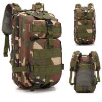 Mochila Táctica 30L Para Hombres Bolsa De Supervivencia Camuflada Con Sistema Molle Para Camping Caza Senderismo Escalada Deportes Al Aire Libre - details 14