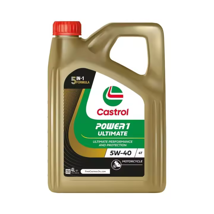 Aceite CASTROL Power 1 Ultimate 4T 5w40 - 4 litros - 1