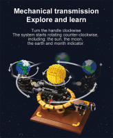 Bloques De Construcción Solares Del Sistema Solar 865PCS Juguete Educativo Para Niños Modelo De La Tierra Y El Sol Regalo Para Niños - details 4