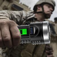 Linterna Portátil Recargable LED Potente IPX4 Impermeable 4 Modos 500LM Iluminación Exterior Para Senderismo Escalada Emergencia - details 1