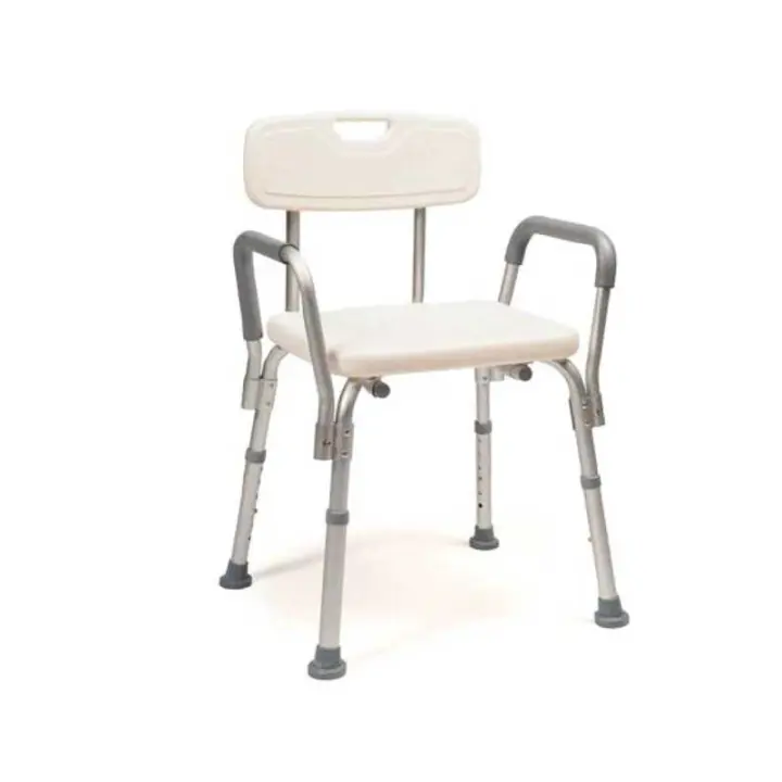 PRIM-Banqueta baño aluminio con brazos A197 - 1