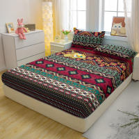Juego De Sábanas Modernas Y Bohemias Mate 3 Piezas Cubierta De Cama Impresión Estilo Minimalista Poliéster 100% Quiltado - details 4