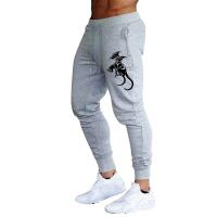 Pantalones De Fitness Casuales Para Mujer Con Estampado De Gato Sin Pelaje Moonlight Pantalones De Jogger Deporte Y Comodidad Talla Regular Cierre Elástico - details 3
