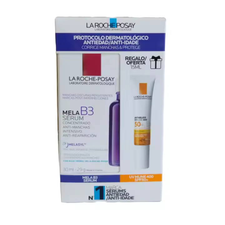 La Roche Posay Mela B3 serum, 30 ml + REGALO Anthelios Age Correct 15 ml - 1