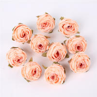 5PCS Rosas Artificiales Con Borde Quemado Decoraciones Para Bodas Y Fiestas Accesorios De Navidad Decoración De Pared Y Hogar Flores De Seda Para Aniversarios Y Baños De Muyño - details 9