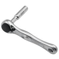 Juego De Destornilladores Portátil Mini Con Llave De Ratchete Multifuncional Ajustable Con Bits De 1/4 Unidad Herramienta Con Mango - details 3