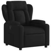 vidaXL Sillón reclinable de tela Gris claro, Gris oscuro, Negro Sillon Dormitorio Sillon Comodos Silla Relax Sillón Sofá - details 6