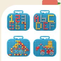 Juego De Juguetes Para Niños Herramientas Eléctricas Taladro De Dinosaurio Juego De Construcción 3D Educativo Para Niños Juguetes De Juego Pretendido Con Tornillos Y Pernos - details 5