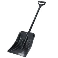 Shovel De Aleación De Aluminio Ligera Para Jugar En Familia Con Mango Gran Capacidad Para Eliminación De Nieve Color Negro - details 4