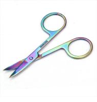 Tijeras De Cutícula Profesionales De Acero Inoxidable Para Manicura Y Cejas Remover Chameleon Herramienta De Uñas Curva Para Eliminar Piel Muerta - details 3