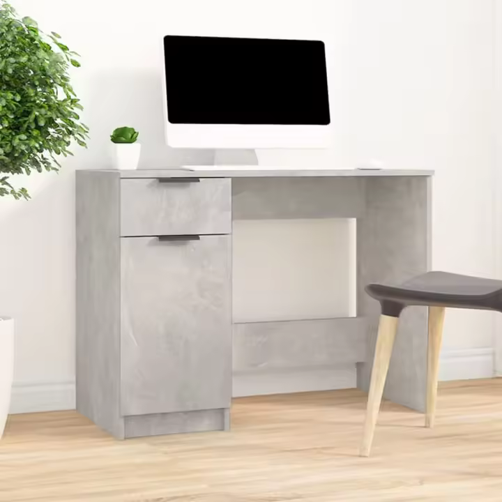 Hormigón gris 100x50x75 cm Madera multicapa - 1