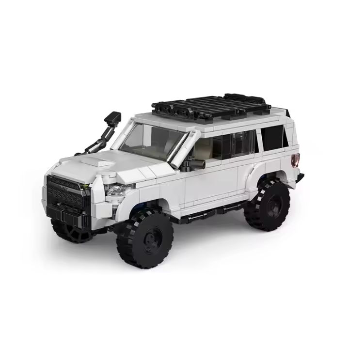 Bloques De Construcción Off-Road Toyota 4runner 540PCS Vehículo Clásico De La Ciudad Juguete Educativo DIY Para Niños Regalos Incluye Caja De Exhibición - 1