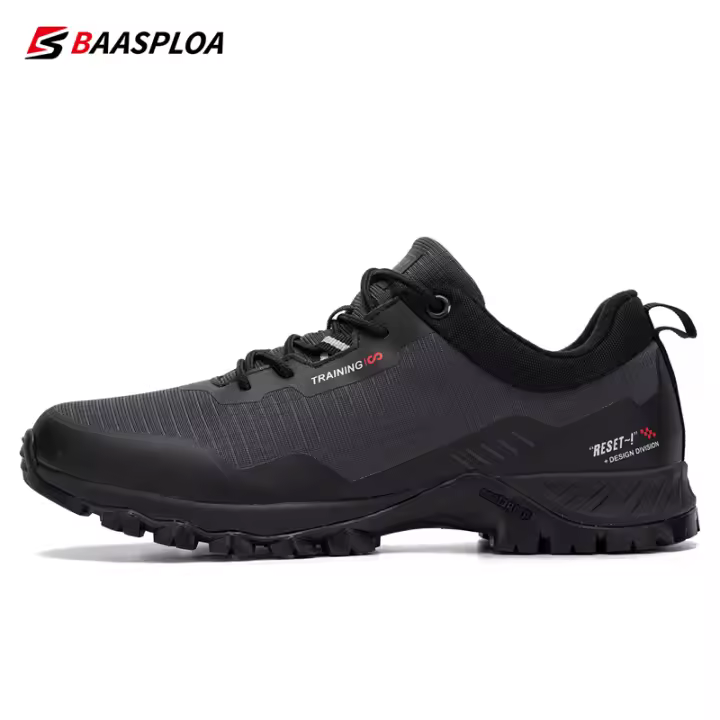 Zapatos De Senderismo Para Hombre Baasploa Antideslizantes Y Resistentes Al Desgaste Fashion Impermeables Comodidad Deportiva Outdoor Sneaker - 1