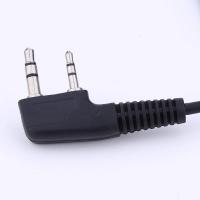 Auriculares De 2 Pines Para Baofeng UV5R Kenwood Anti-ruido Micrófono Para Senderismo Equipo Policial Vigilancia Juego De 1-10 Piezas - details 6