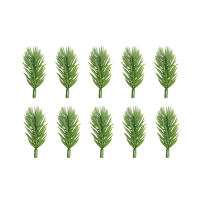 Guirnalda De Pino Artificial Para Decoración Navideña Ramas De Pino Plásticas Para Bodas Y Decoración Del Hogar Paquetes De 100/50/10 Piezas - details 10