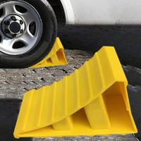 Bloqueadores De Ruedas Antideslizantes Para Coches Estacionamiento Portátil Para RVs Camiones Bloques De Rueda Previene El Desplazamiento - details 1
