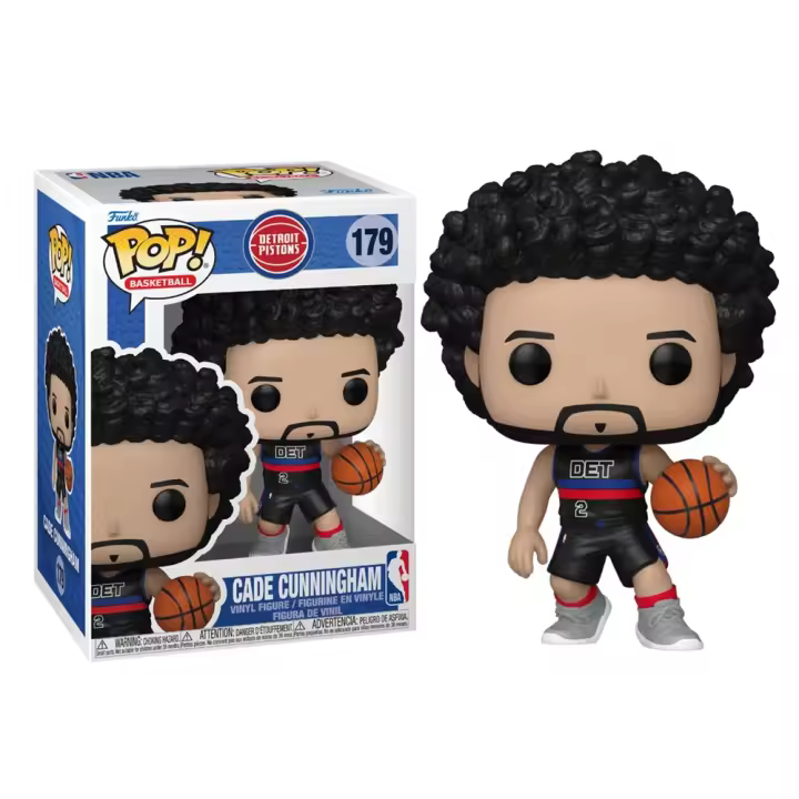 FUNKO POP! NBA: DETROIT PISTONS – CADE CUNNINGHAM, 65790, Nº179, TIENDA CON LICENCIA OFICIAL - 1