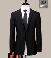 Traje De Novio Elegante Y Moderno Para Hombres Estilo Británico 2 Piezas Traje Slim Para Bodas Y Fiestas Con Chaqueta Y Pantalones - details 2