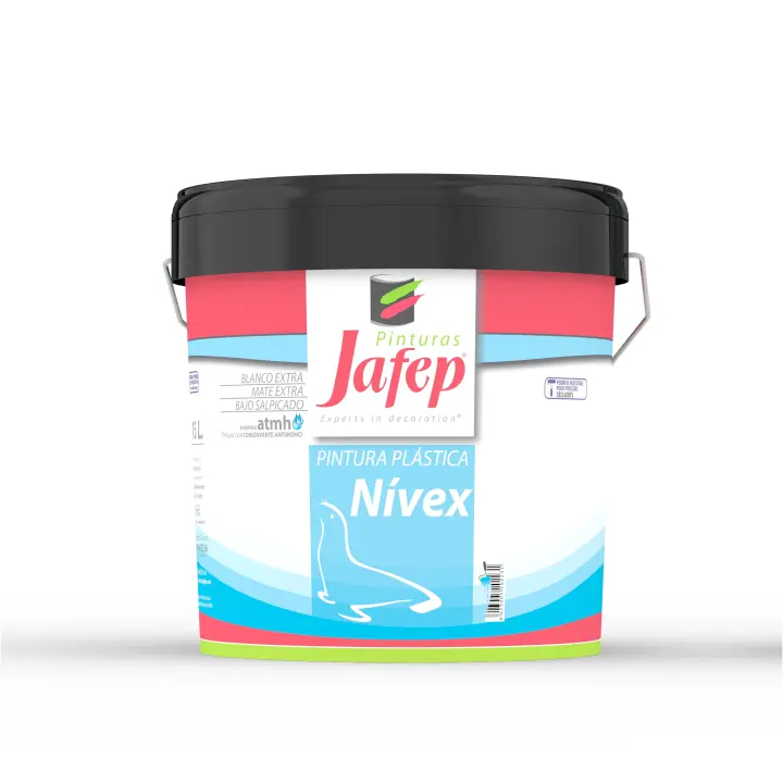 Nívex Jafep, gran rendimiento y cubrición, especial tonalidad blanca, muy mate, fácil de aplicar - 1