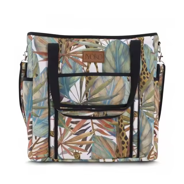 Bolso Carro Bebé Safari Jyoko - Complemento Colorido de Alta Gama con Gran Capacidad de Almacenamiento - 1